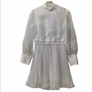 VINTAGE COMMUNION DRESS WHITE GIRL’S SIZE 12 (8/10)